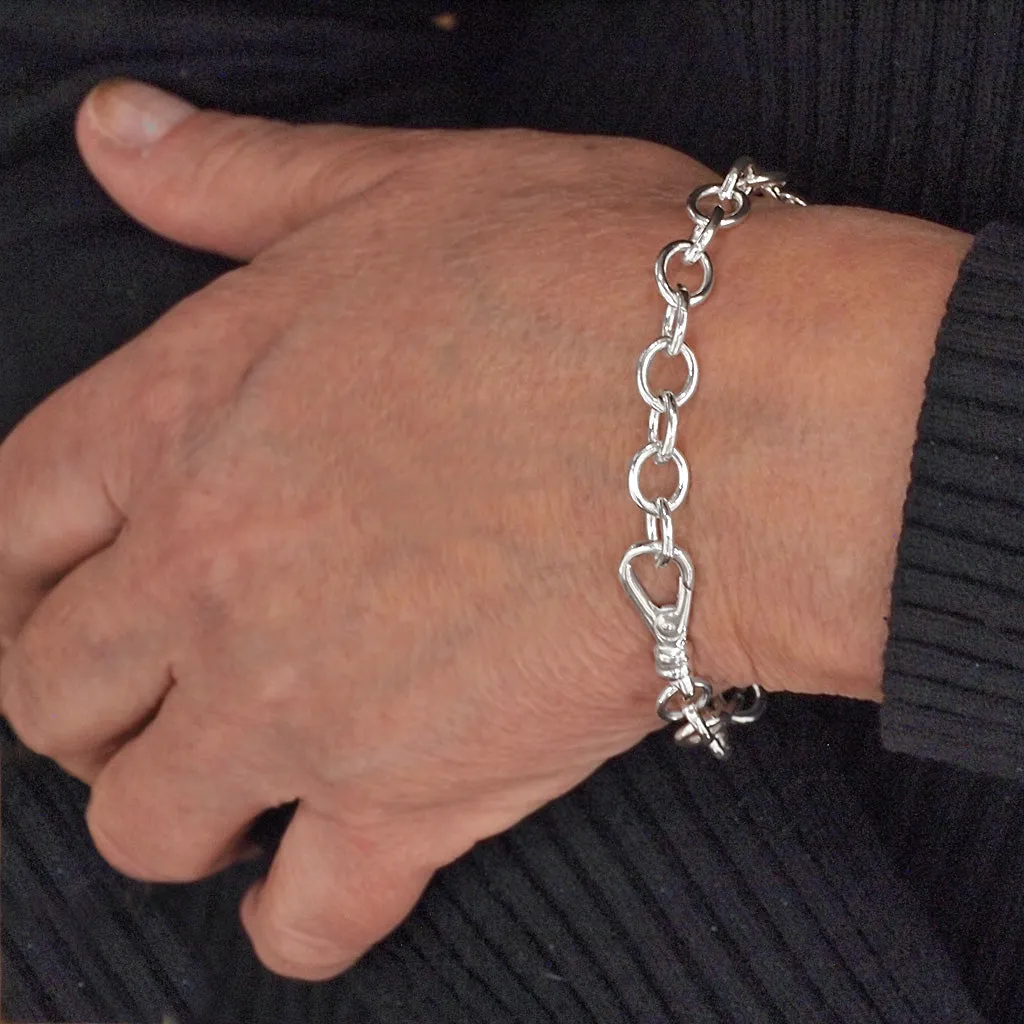 14-gauge Spanish Link Chain Bracelet