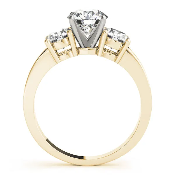 14k Engagement Ring / 3 Stone