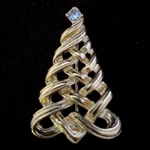 1985 Avon Special Edition Christmas Tree Brooch