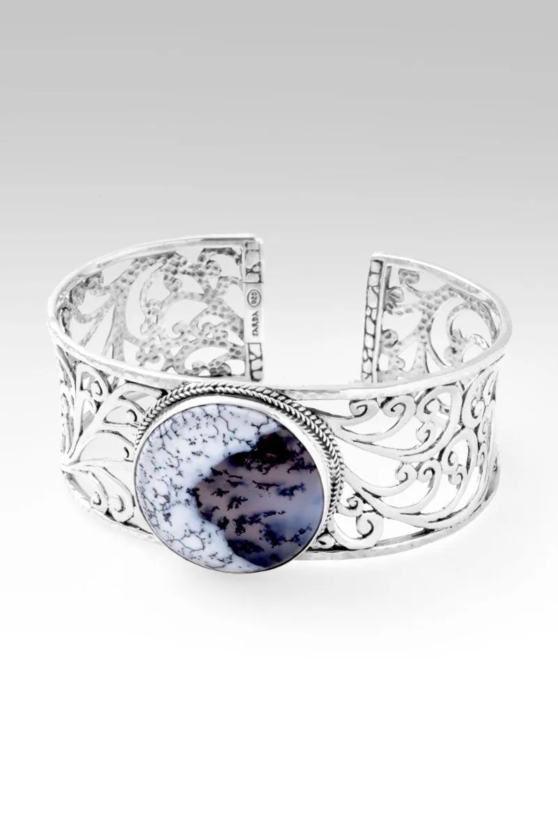 Abundance and Prosperity Cuff™ in Dendritic Opal