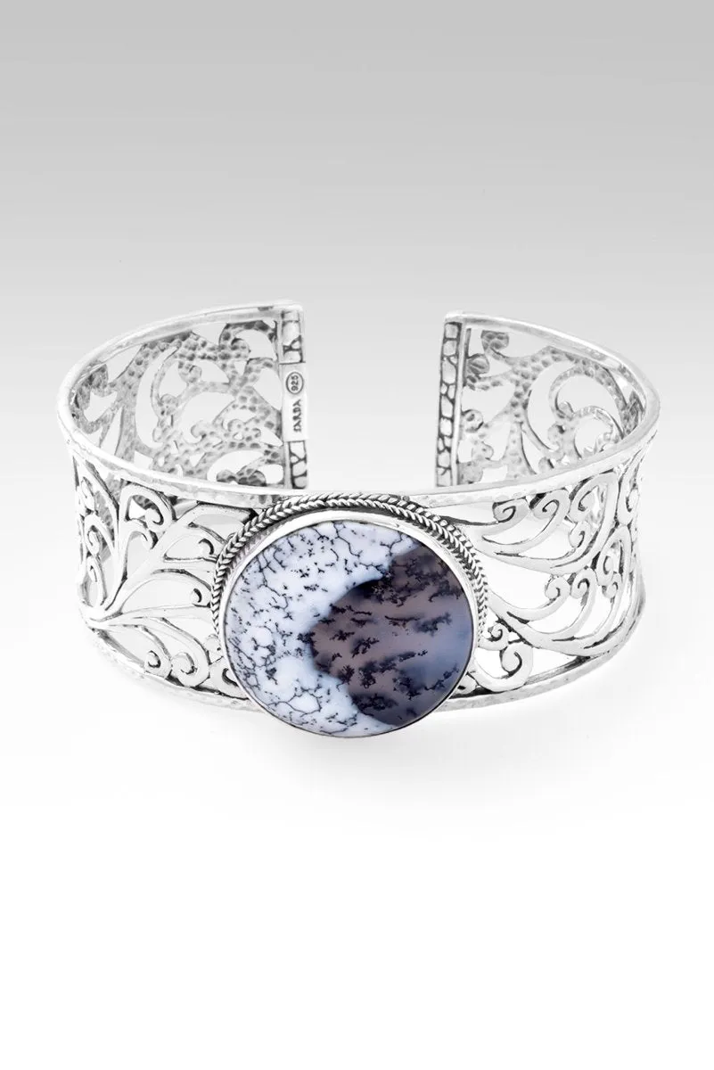 Abundance and Prosperity Cuff™ in Dendritic Opal