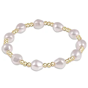 Admire Gold 3mm Bead Bracelet - Gemstone