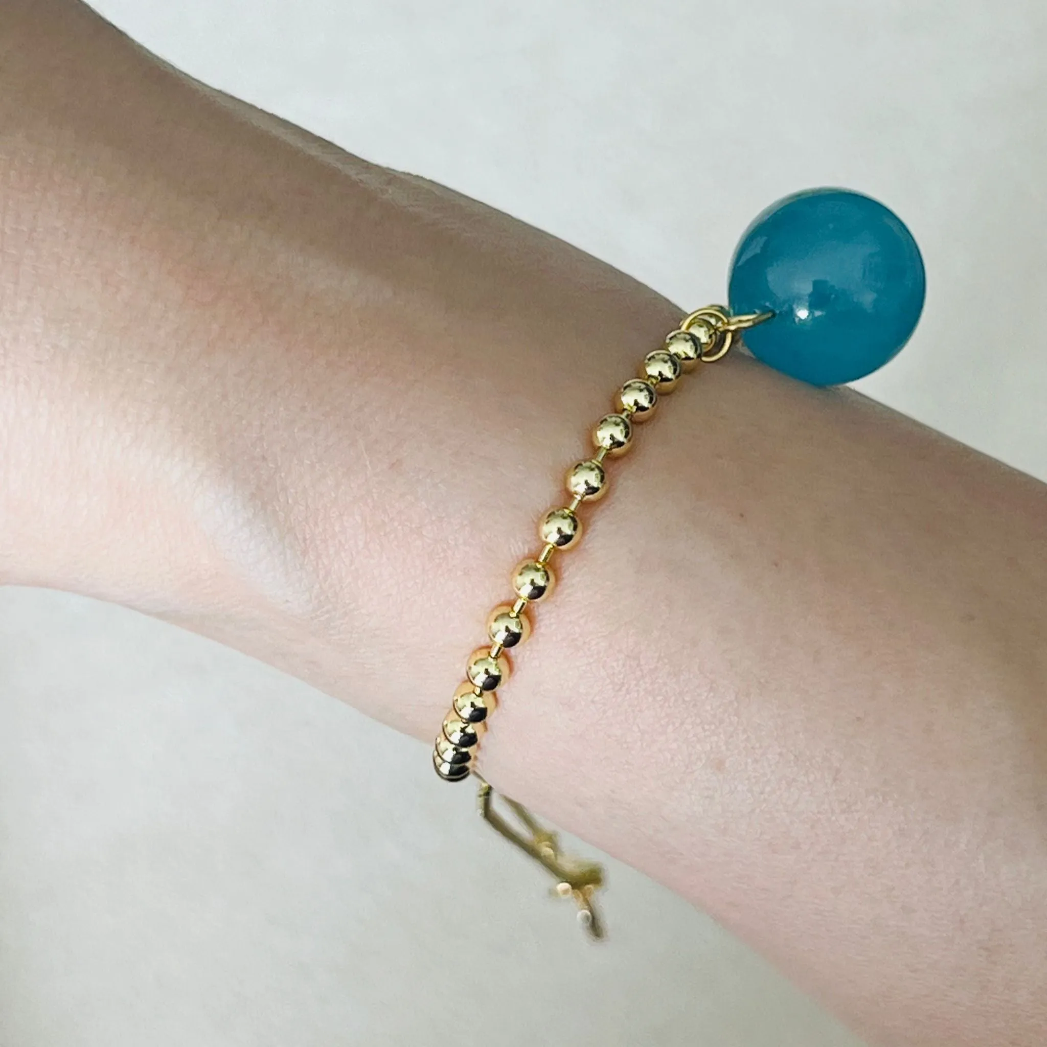 Aquamarine La Forma Bracelet