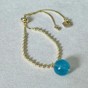 Aquamarine La Forma Bracelet