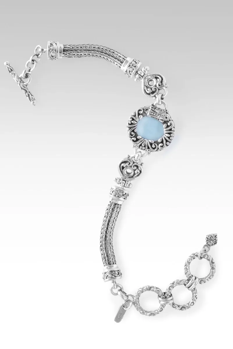 Believe and Live Bracelet II™ in Aquamarine