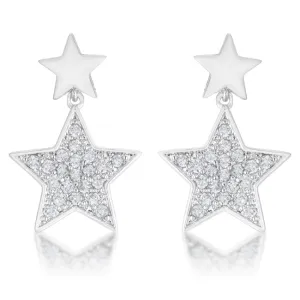 Bianca Star Drop Earrings | 1ct