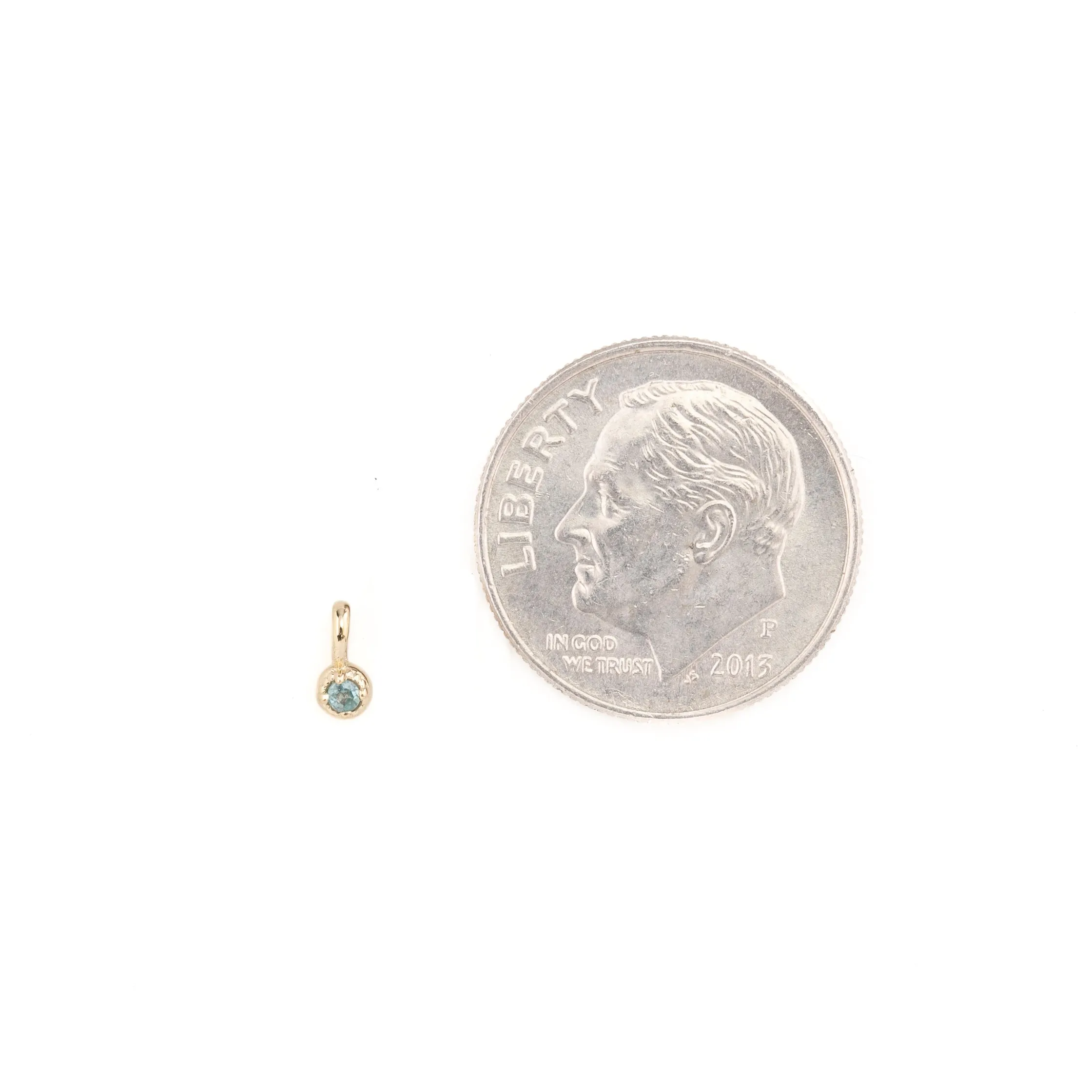 Birthstone 1.5mm Dahlia Charm (Add-ons)