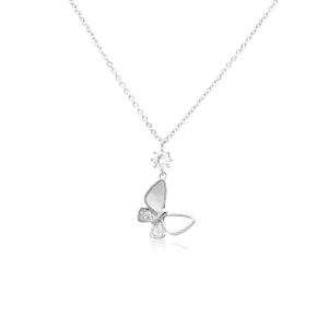 Butterfly Mother of Pearl Necklace