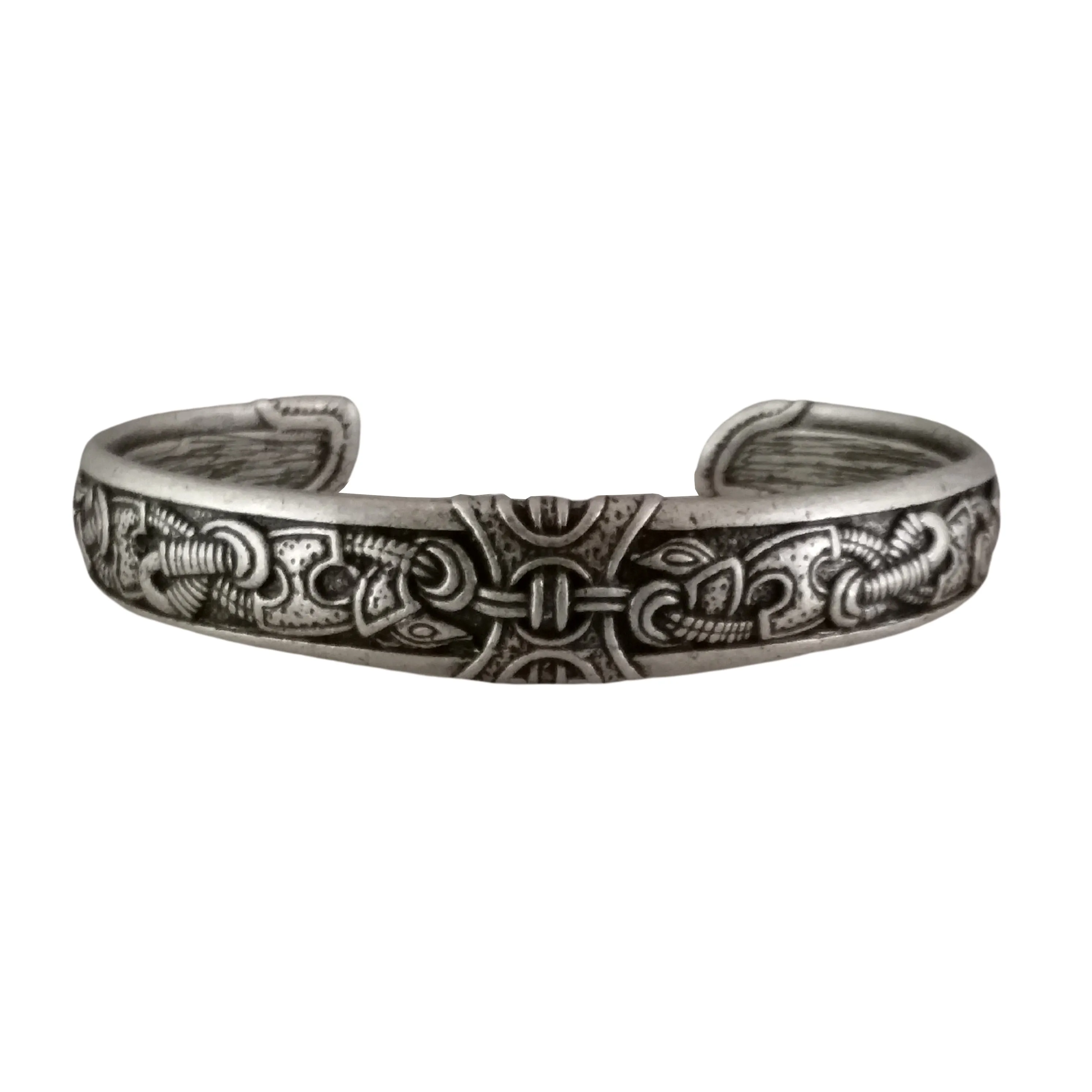 Celtic Bracelet Silver Knot Work Viking