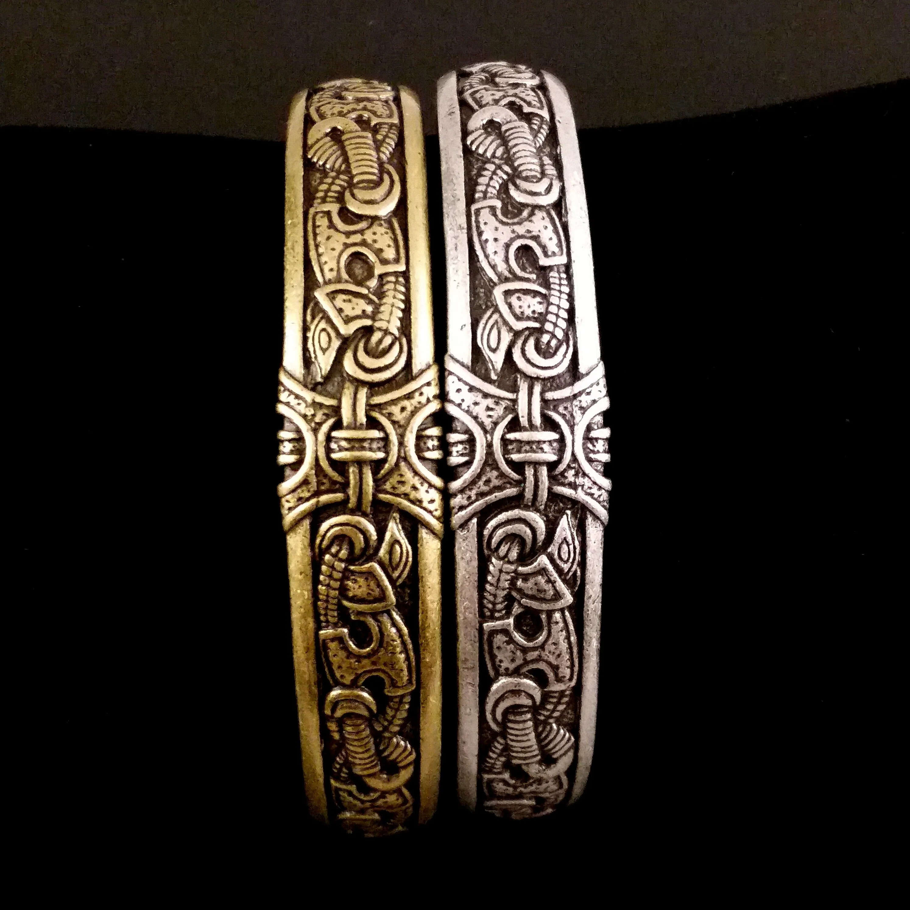 Celtic Bracelet Silver Knot Work Viking