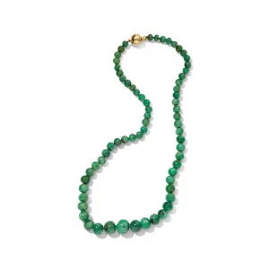 Chronos Strand, Emerald, 9kt Yellow Gold