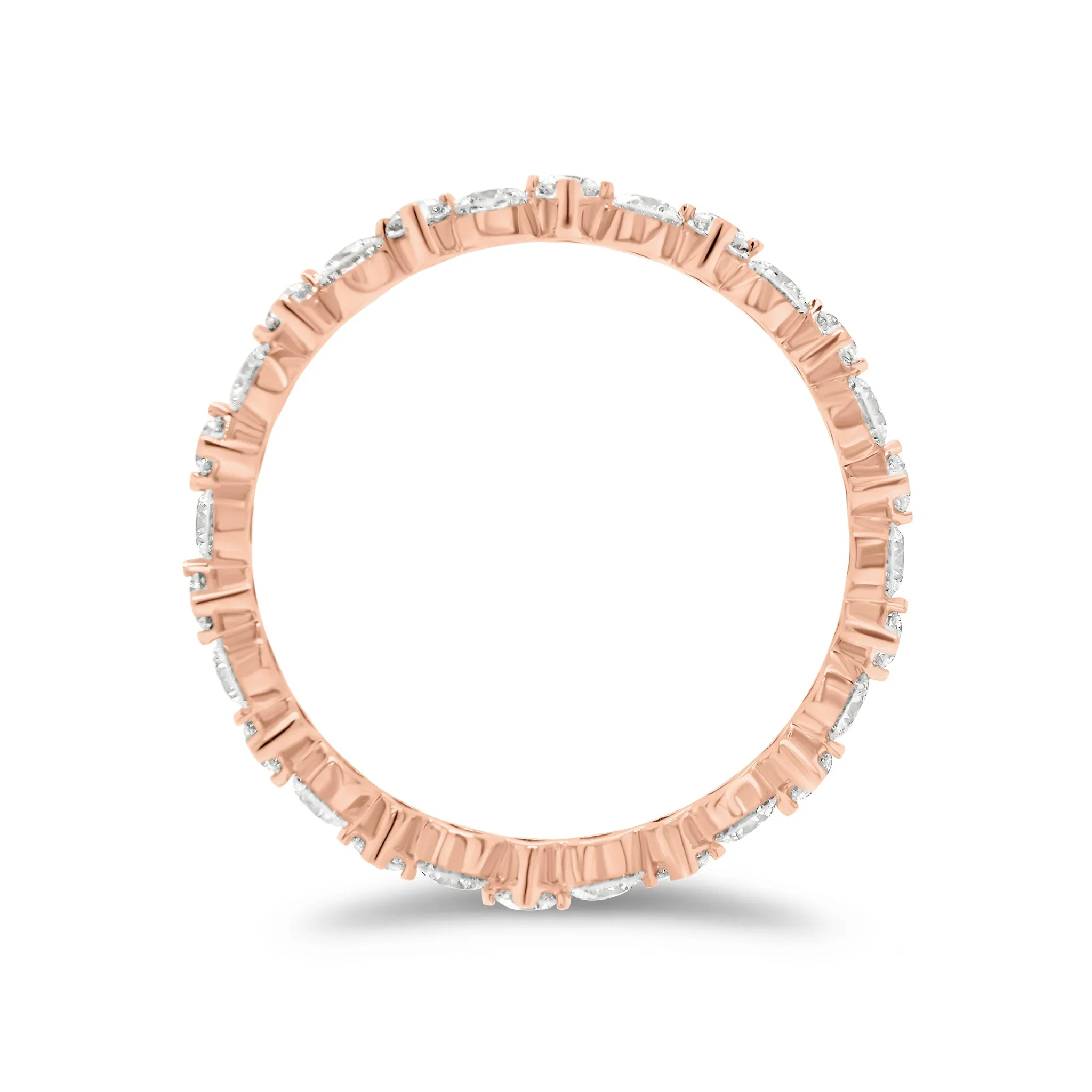 Circles & Diamonds Eternity Ring