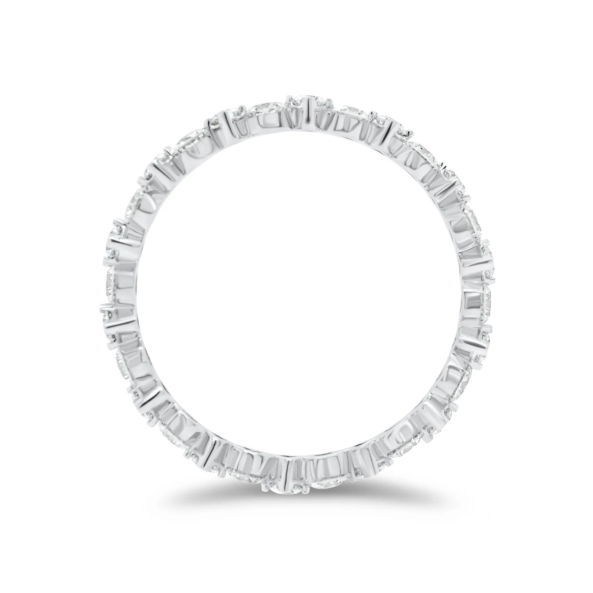 Circles & Diamonds Eternity Ring