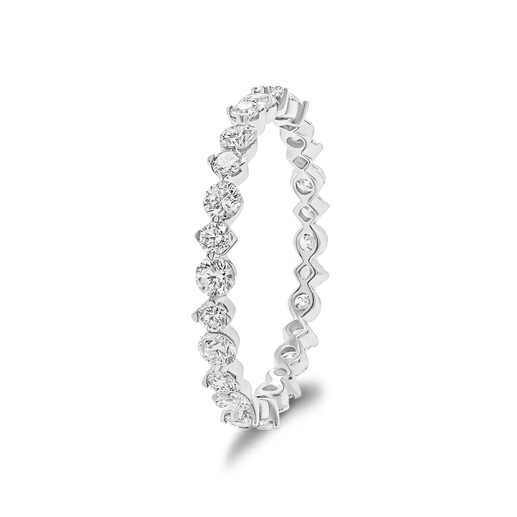 Circles & Diamonds Eternity Ring