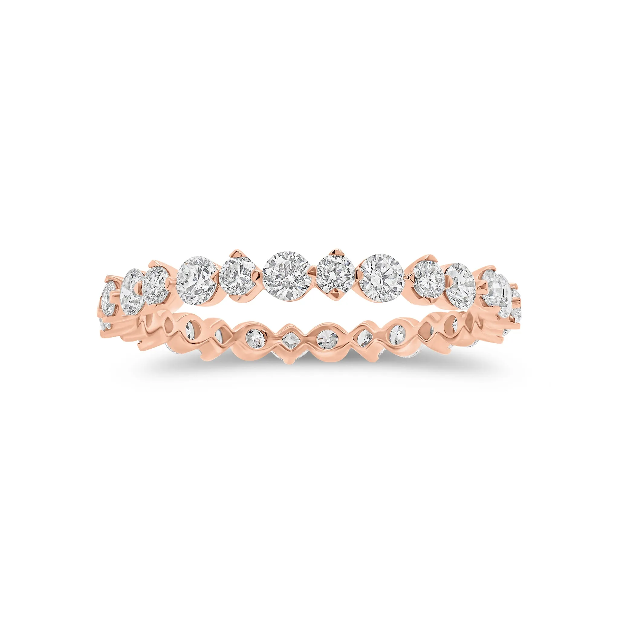 Circles & Diamonds Eternity Ring