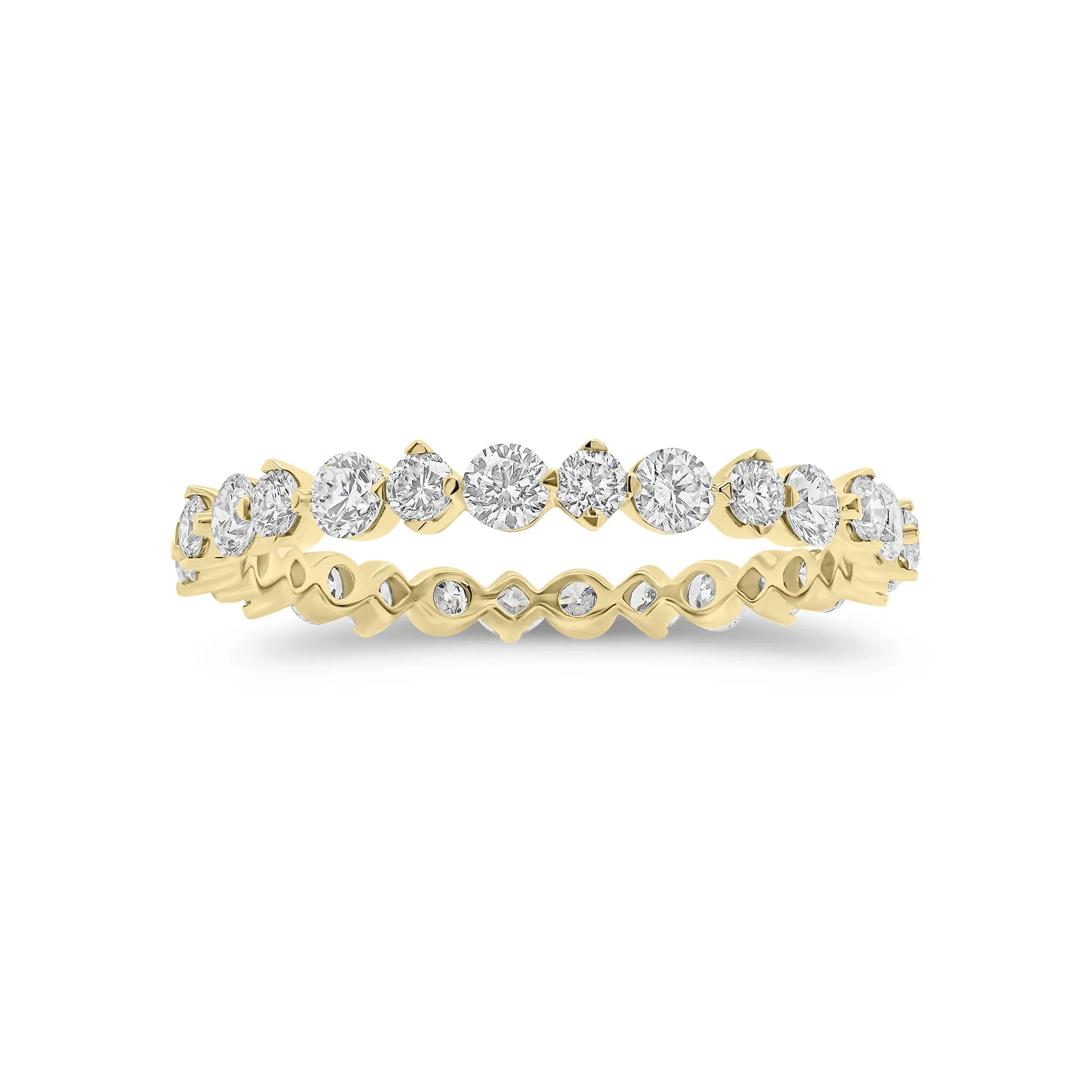 Circles & Diamonds Eternity Ring