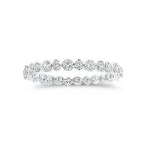 Circles & Diamonds Eternity Ring