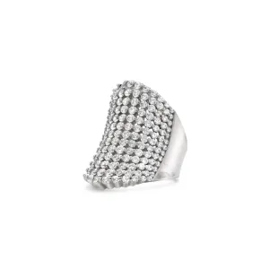 Classic Pave Cocktail Ring