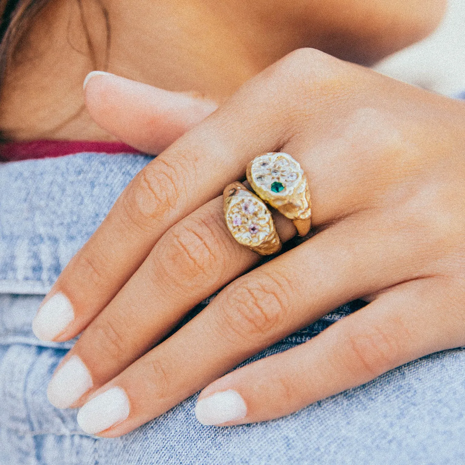 Clementine Echtgold Ring