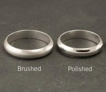 Costume Wedding Rings (Bands) - Silver