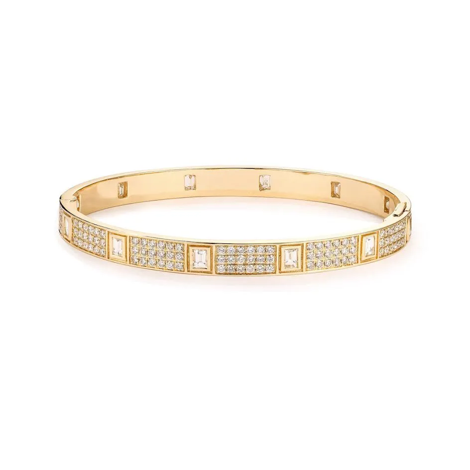 Diamond Bangle Bracelet