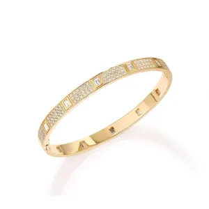 Diamond Bangle Bracelet