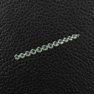 Emerald & Diamond Bracelet