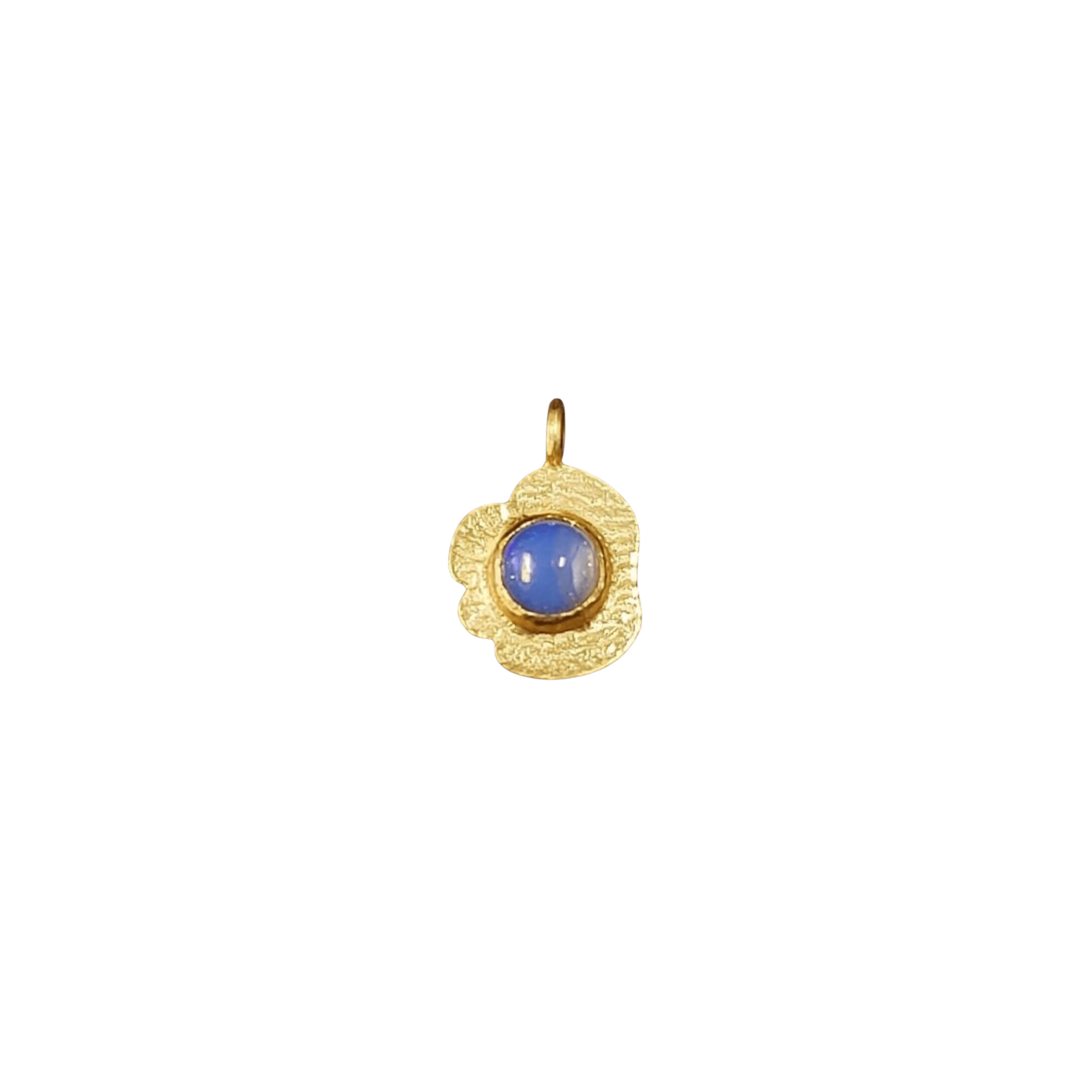 Gold Vermeil Ethiopian Opal Unshaped Charm Pendant