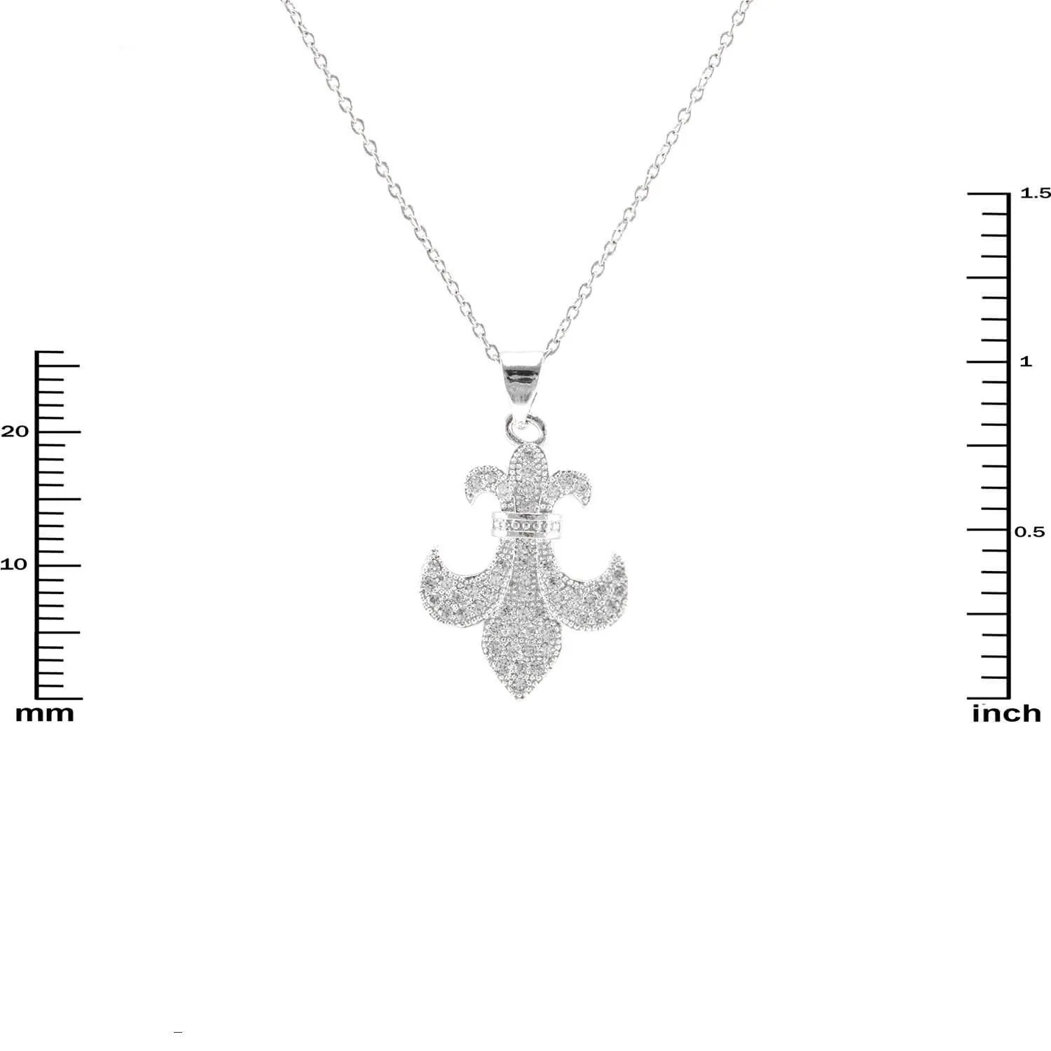 Kensington Fleur De Lis Pendant