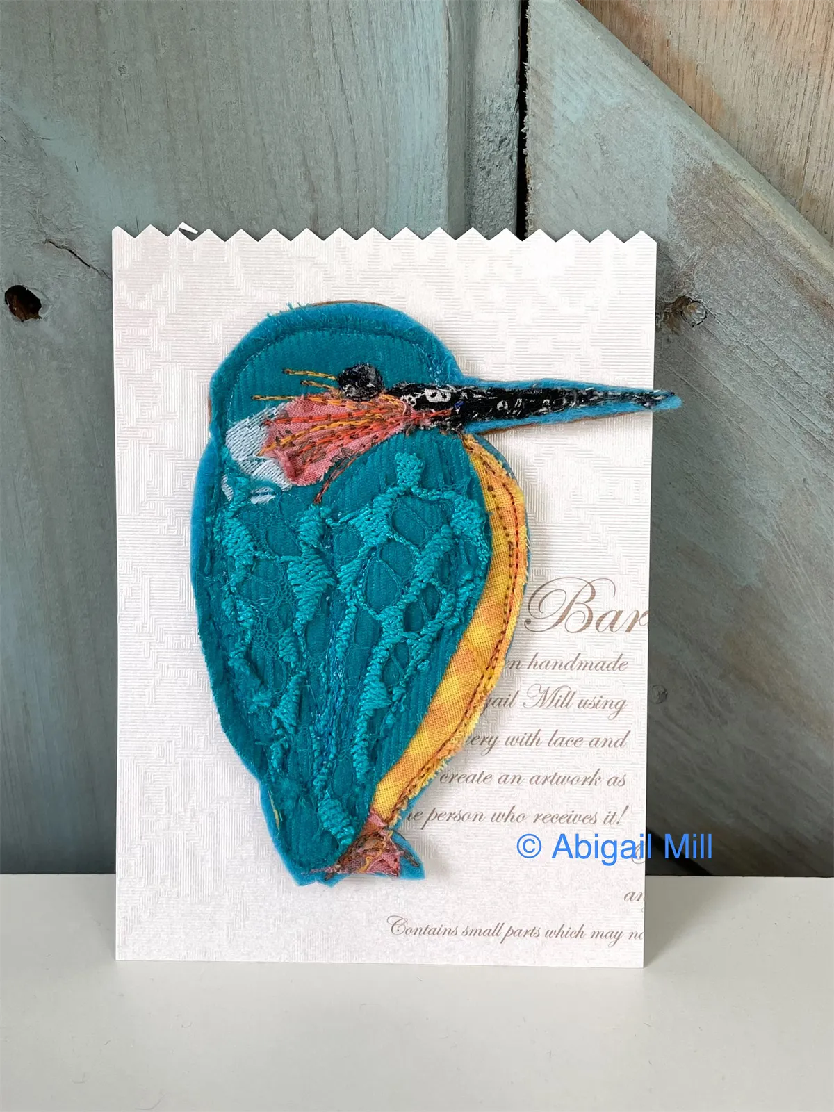 Kingfisher Brooch