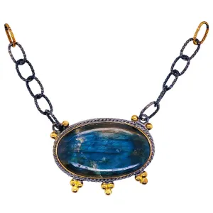 Labradorite Statement Necklace