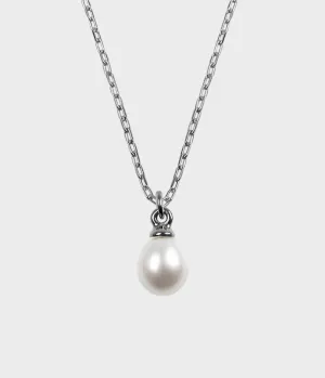 Large Vermeer Pearl Drop Necklace