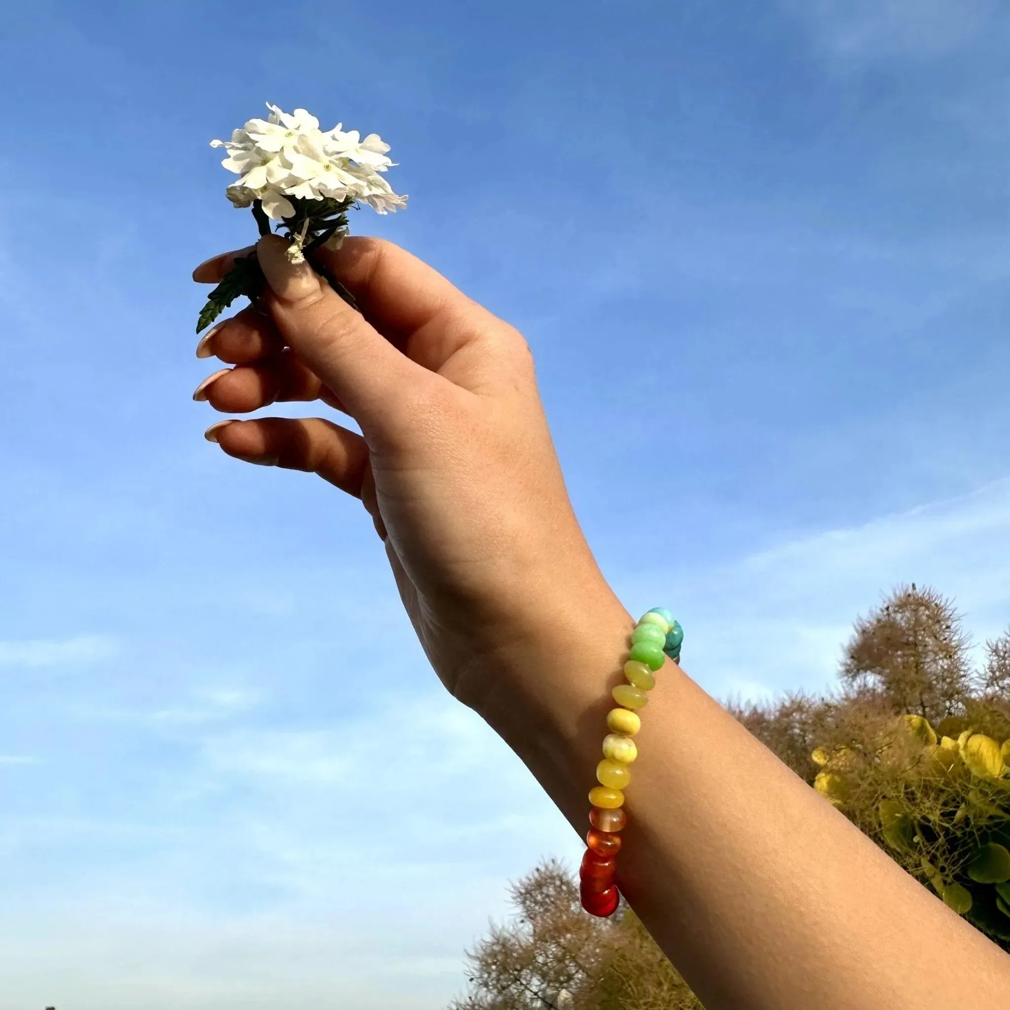 Neon Rainbow Bracelet