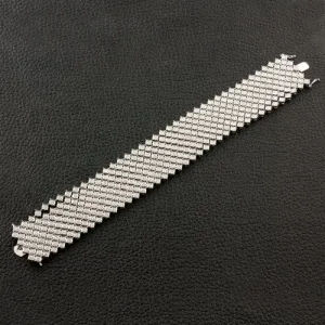 Nine Row Diamond Bracelet