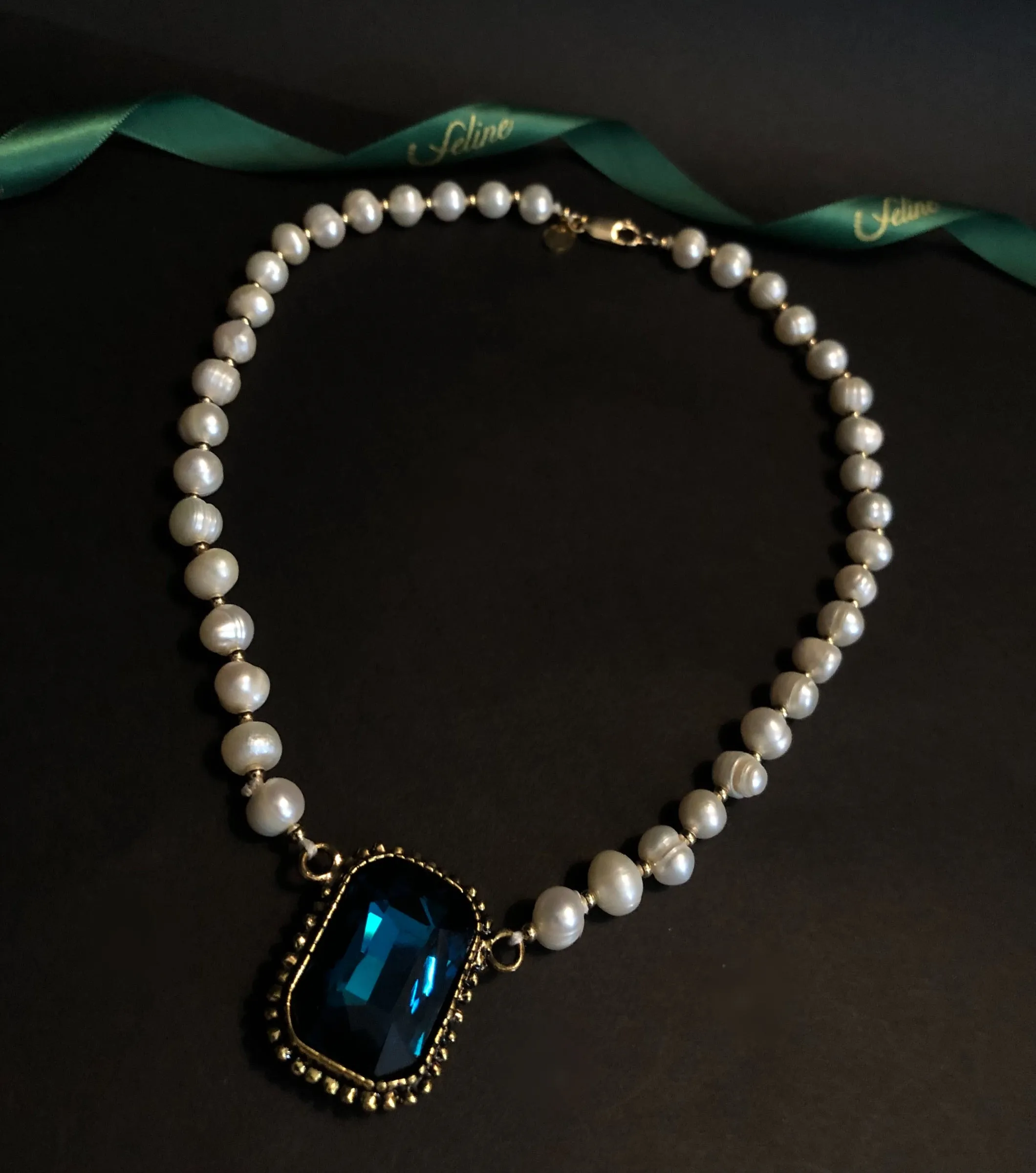 Rosey Fresh Water Pearl Necklace