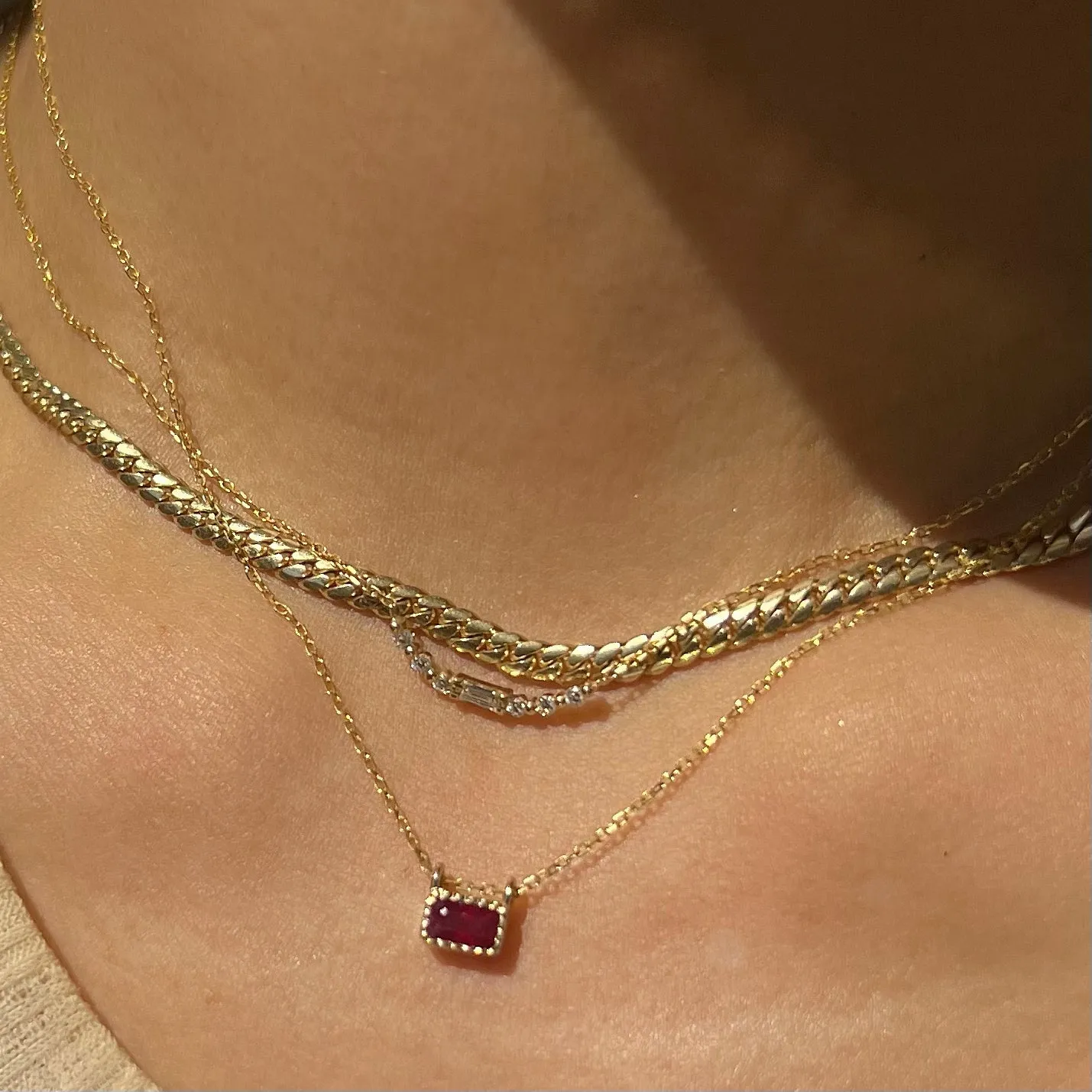 Ruby EC Necklace (ready to ship option)*