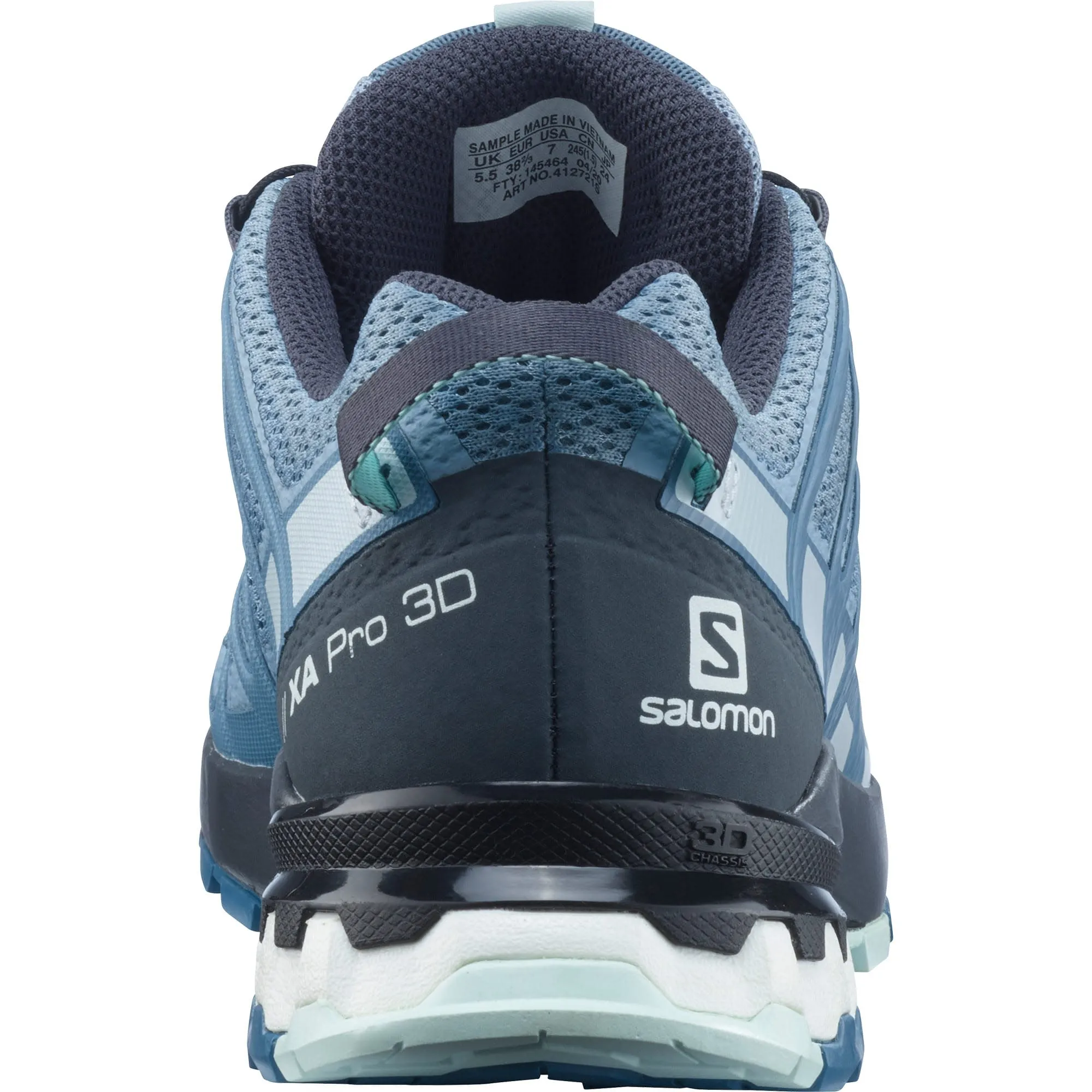 Salomon Women&#x27;s XA Pro 3D V8 Ashley Blue/Ebony/Opal Blue | Buy Salomon Women&#x27;s XA Pro 3D V8 Ashley Blue/Ebony/Opal Blue here | Outnorth