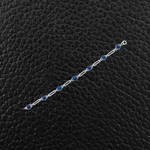 Sapphire & Diamond Bracelet