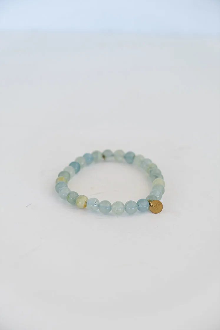 Stretchy Bracelet - Aquamarine