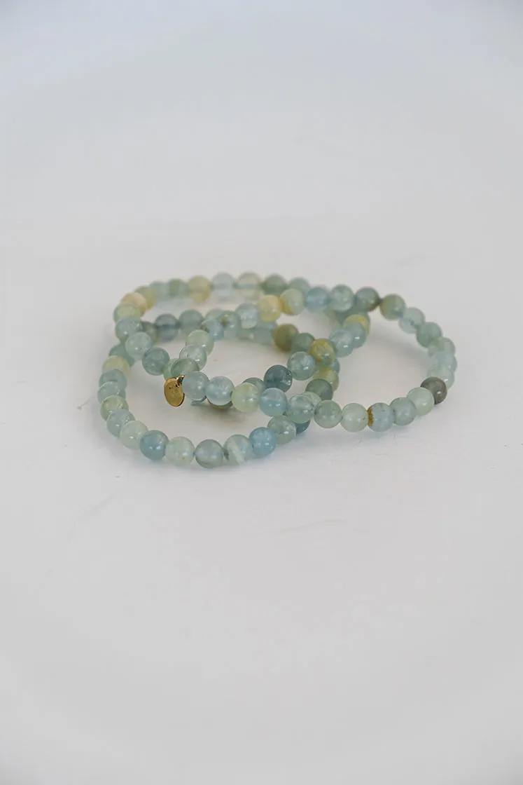 Stretchy Bracelet - Aquamarine