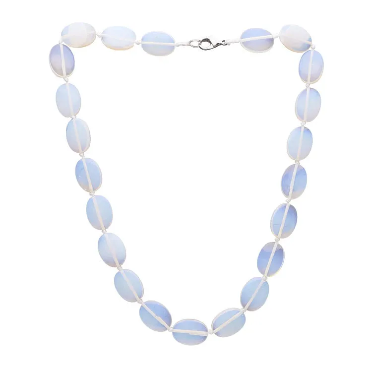 Stunning Natural Gemstone Beaded Necklace for Women Ladies and Girls