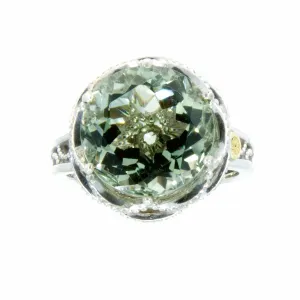 Tacori Crescent Gem Ring with Prasiolite Quartz