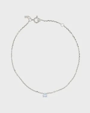 The Aquamarine Birthstone Bracelet