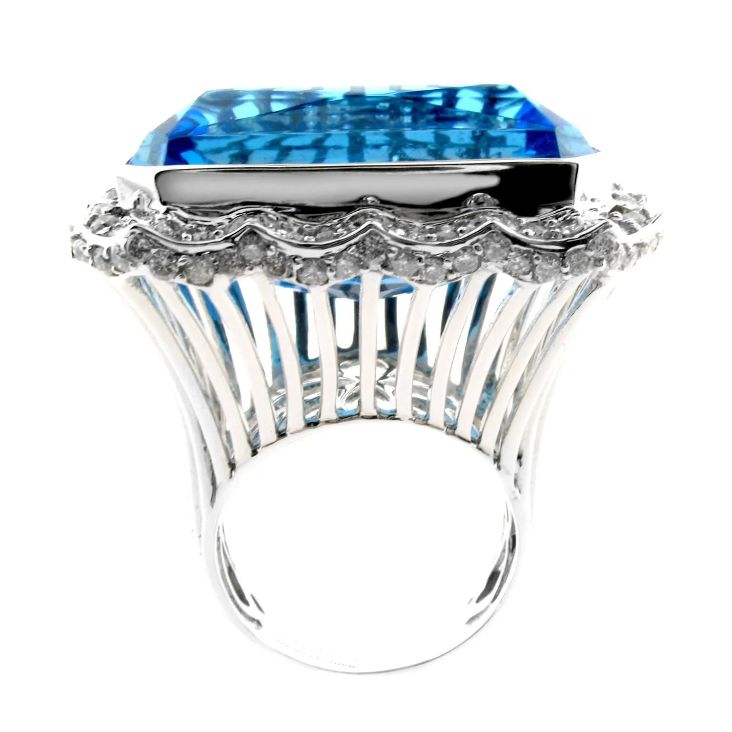 The Czar - Blue Topaz Ring