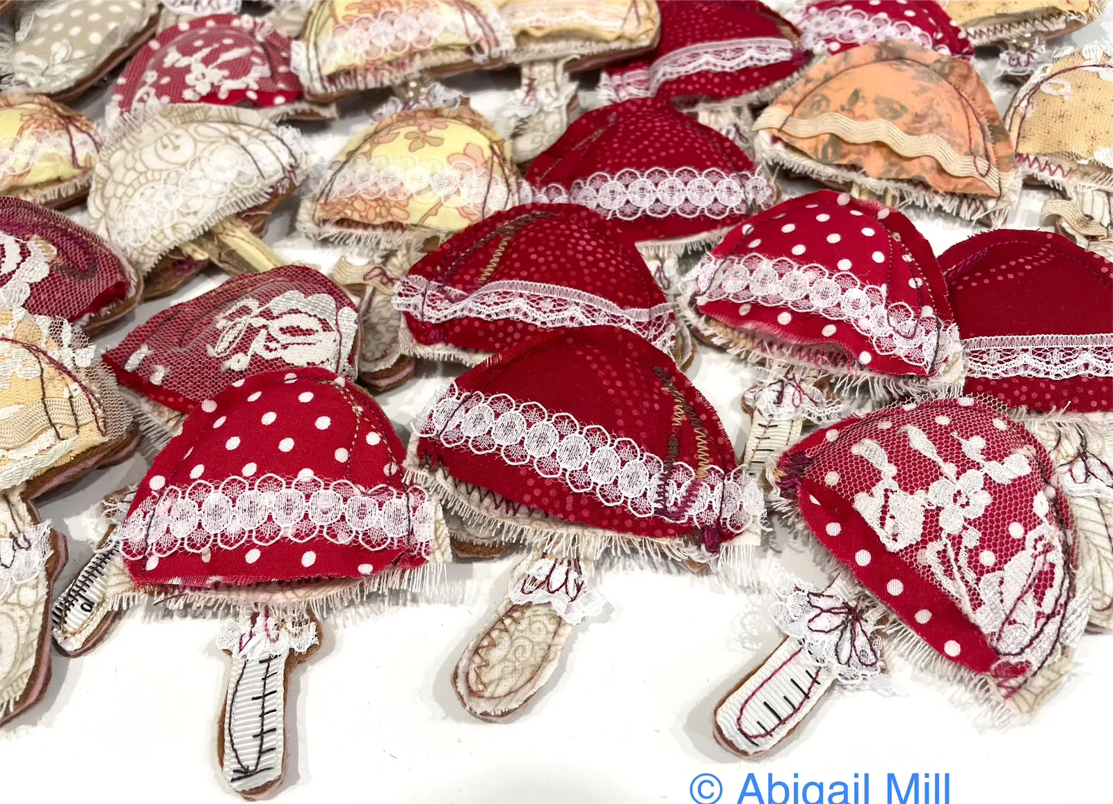 Toadstool Fly Agaric Brooch