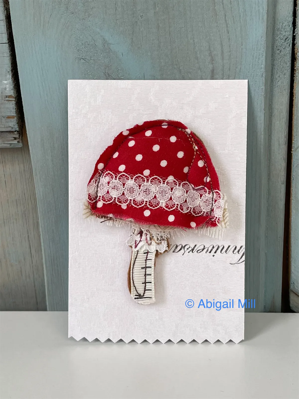 Toadstool Fly Agaric Brooch