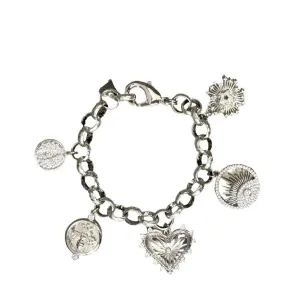 Verona 5 Charm Bracelet - Silver