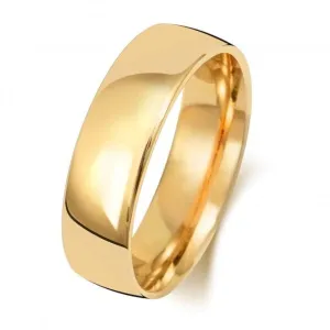 Wedding Band 18K Slight Court 6mm-1.5 Wedding  Ring WQ116M