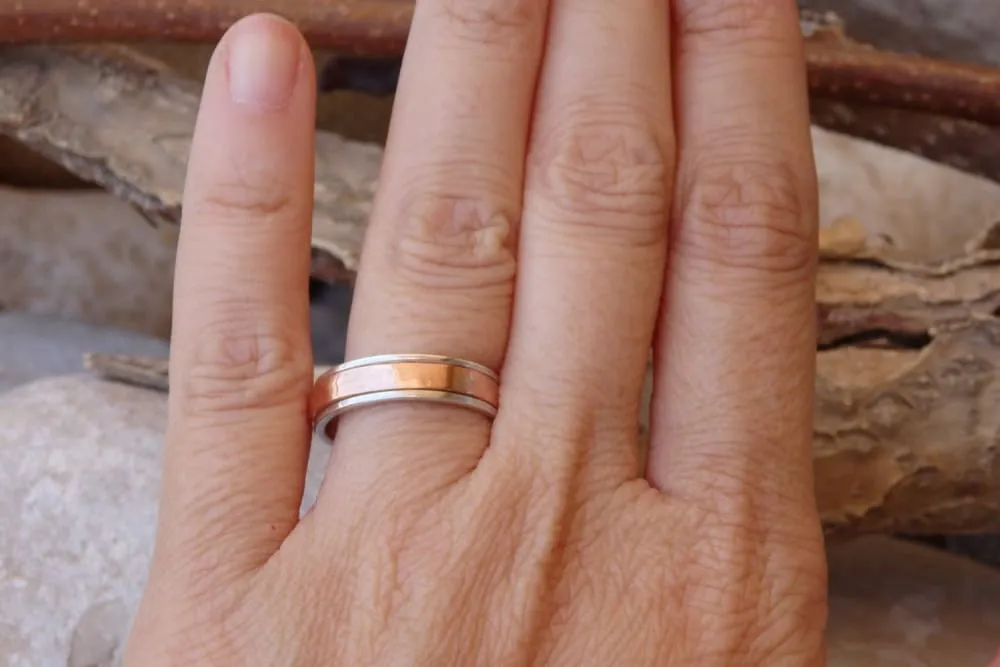 Wedding Spinner Ring