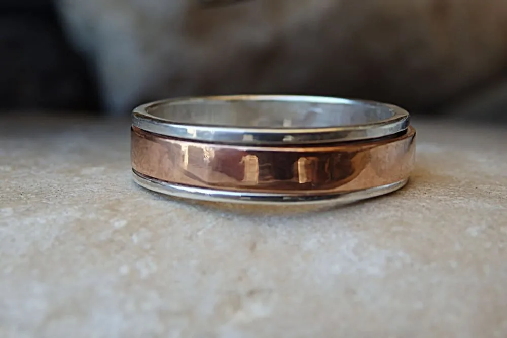 Wedding Spinner Ring